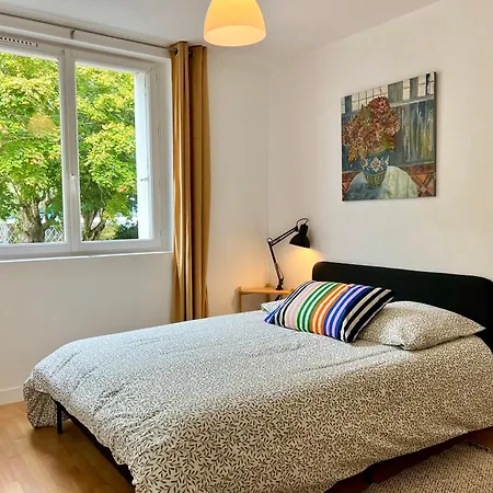 Appartement Central Proche Base Navale Et Siam Brest Exterior photo